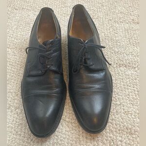 Classic Black Leather Men's Shoes